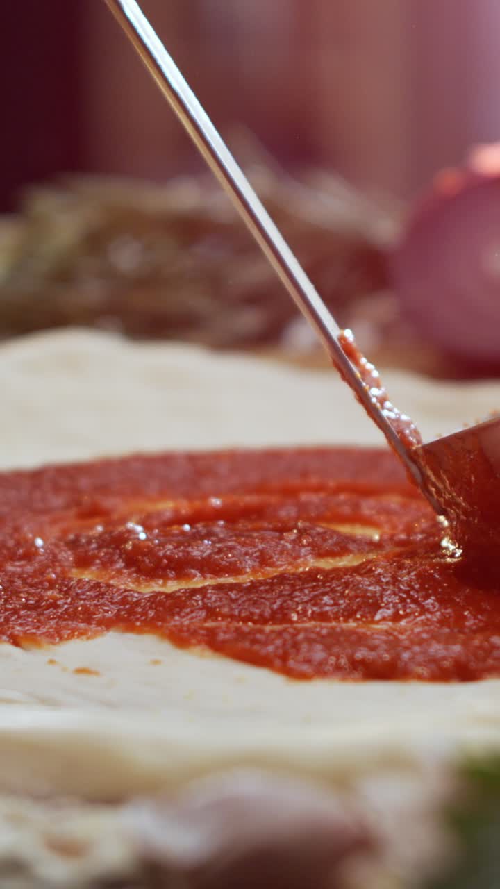 피자를 만드는 것