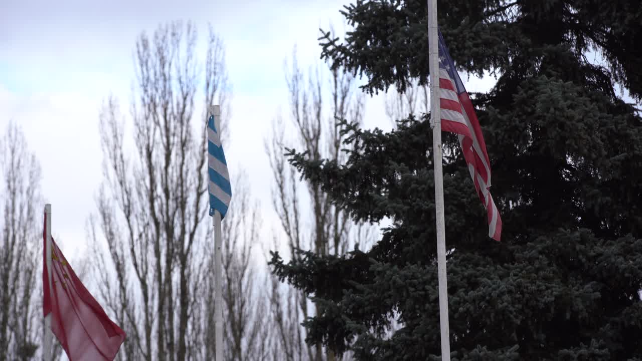 bandera de estados unidos, israel y china