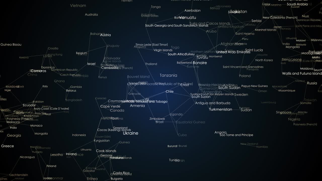 list of countries, composition from words and letters