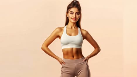 fitness woman in sportswear