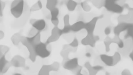 looping animations of a light gray liquid camouflage like pattern