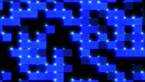 cautivador patrón cuadrado azul con variaciones en los tonos, creando un efecto de azulejos hipnotizante