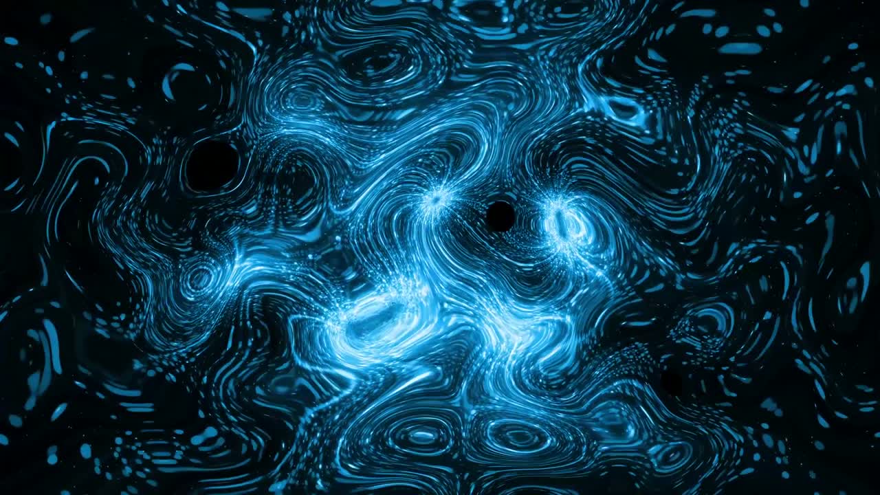 Torsioni astratte e prominenze di particelle luminose. Motivi dinamici di punti luce