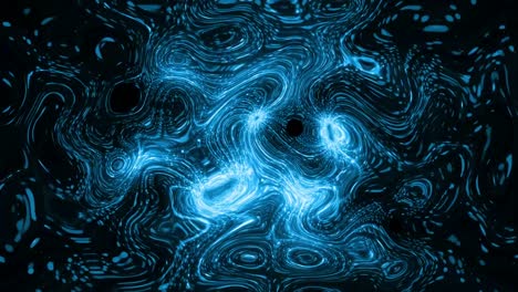 abstract twists and prominences of bright particles. dynamic patterns of light spots