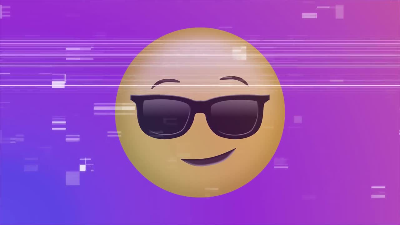 Smiling face with sunglasses emoji