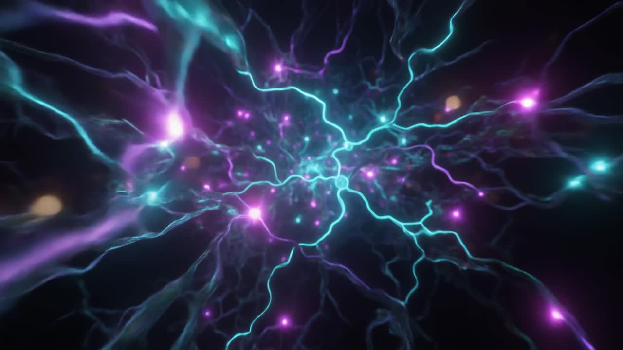 Dynamic Neural Network with Glowing Synaptic Connections and Signals
