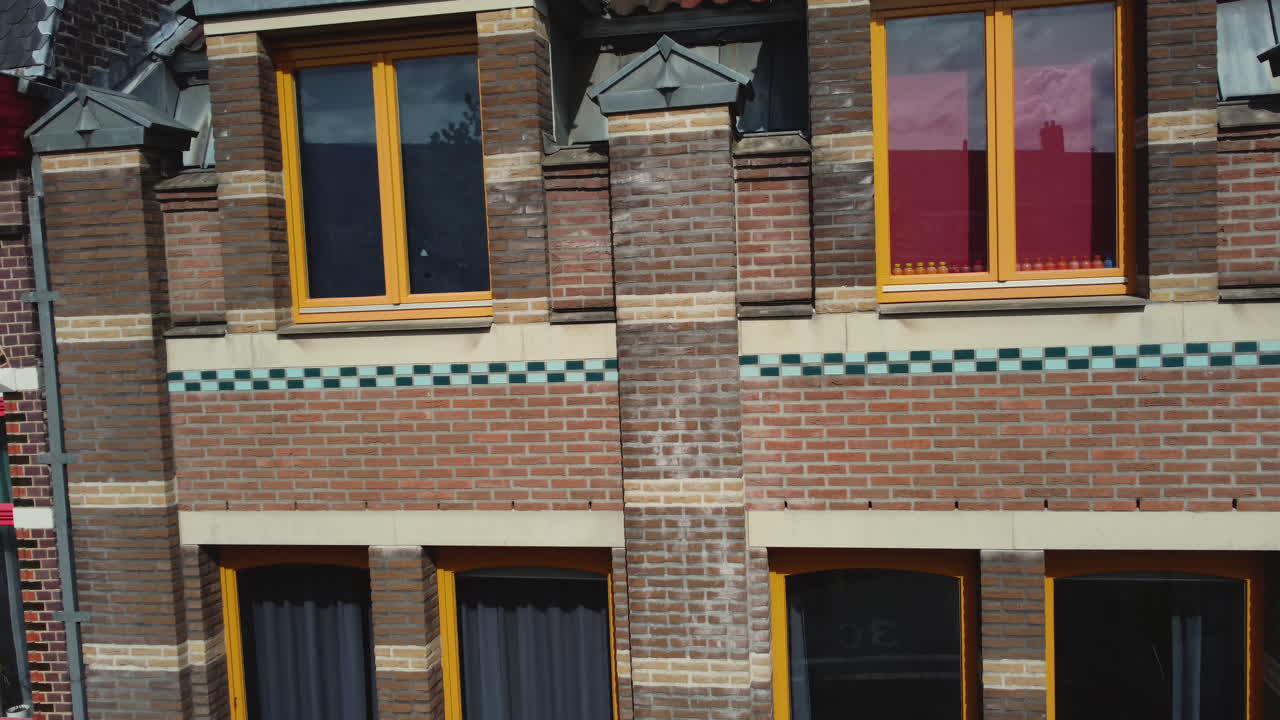 Colorful European Brick Buildings