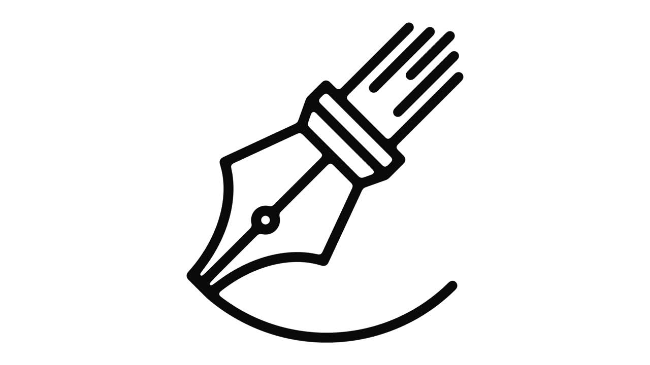 dibujo gráfico de movimiento de línea