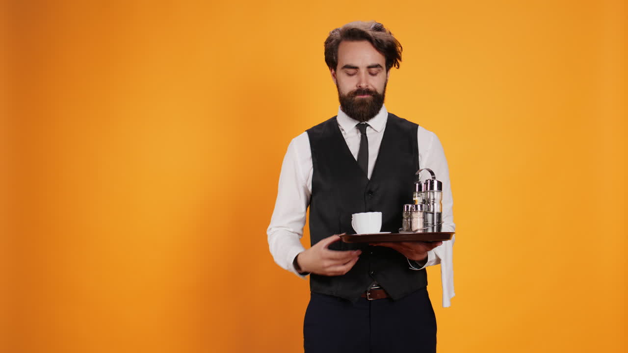 trabajador cualificado con una nueva idea