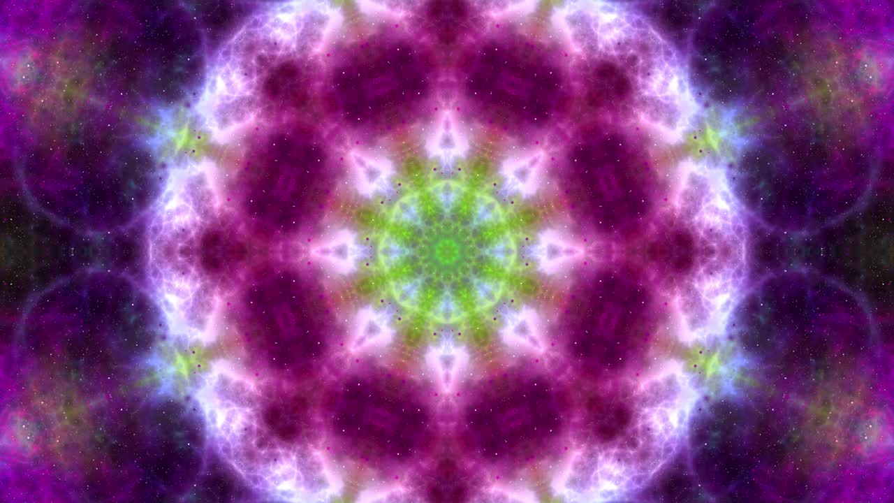 animación abstracta. fondo líquido. hermosa película de pintura digital, película de fondo abstracto. animación en caleidoscopio