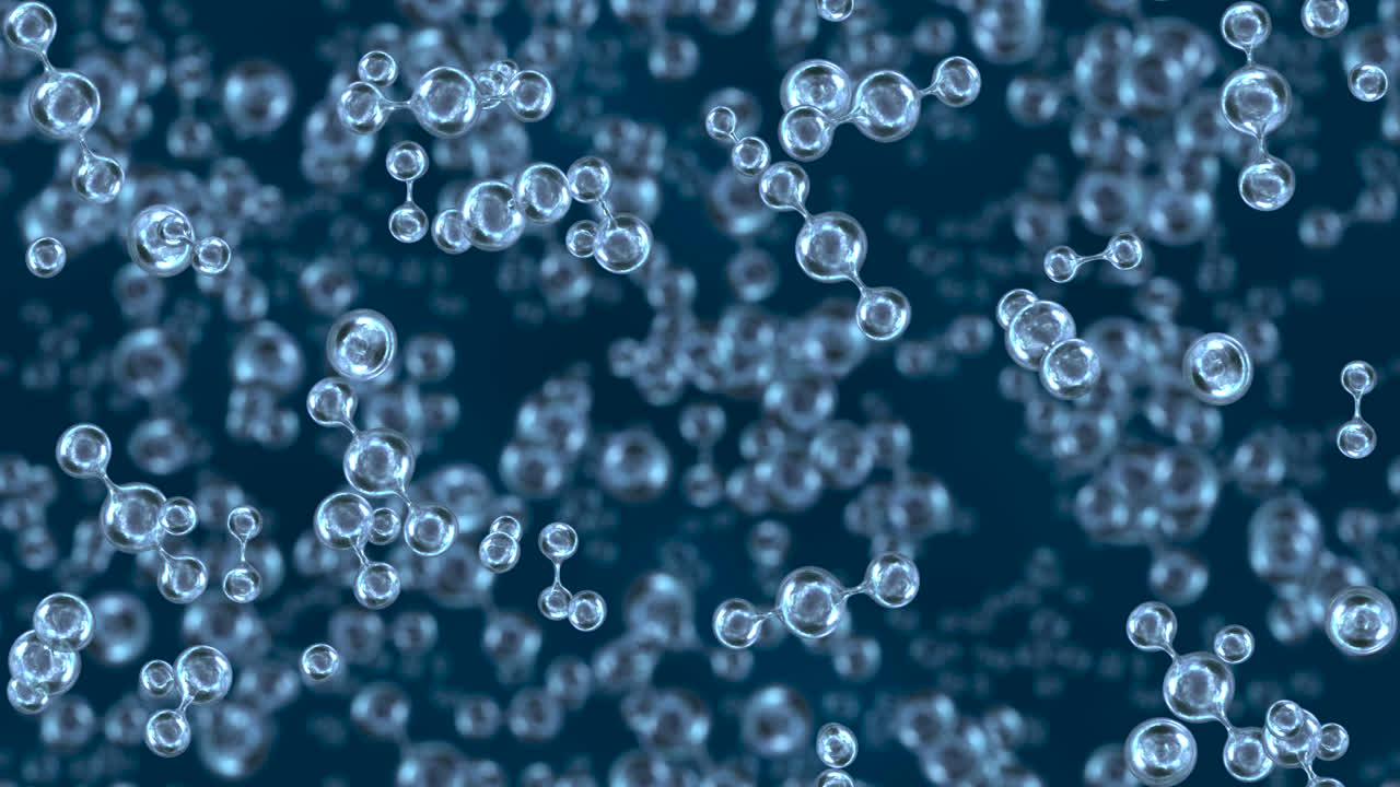 분자 회전 배경 looptile