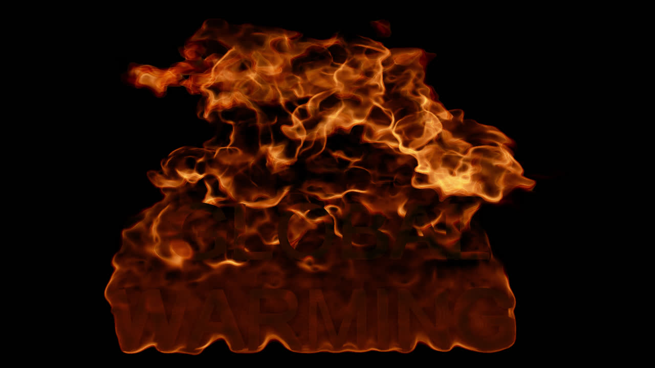 alerta de incendio por calentamiento global