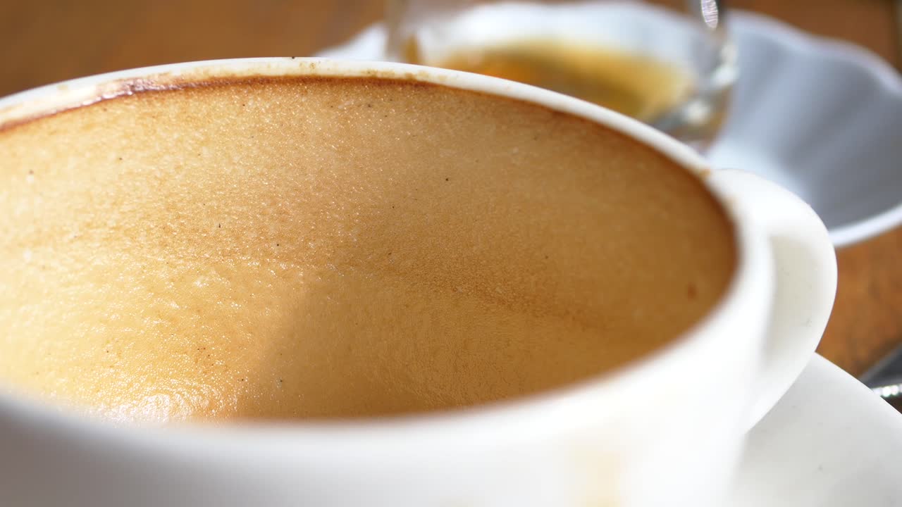 taza de café vacía