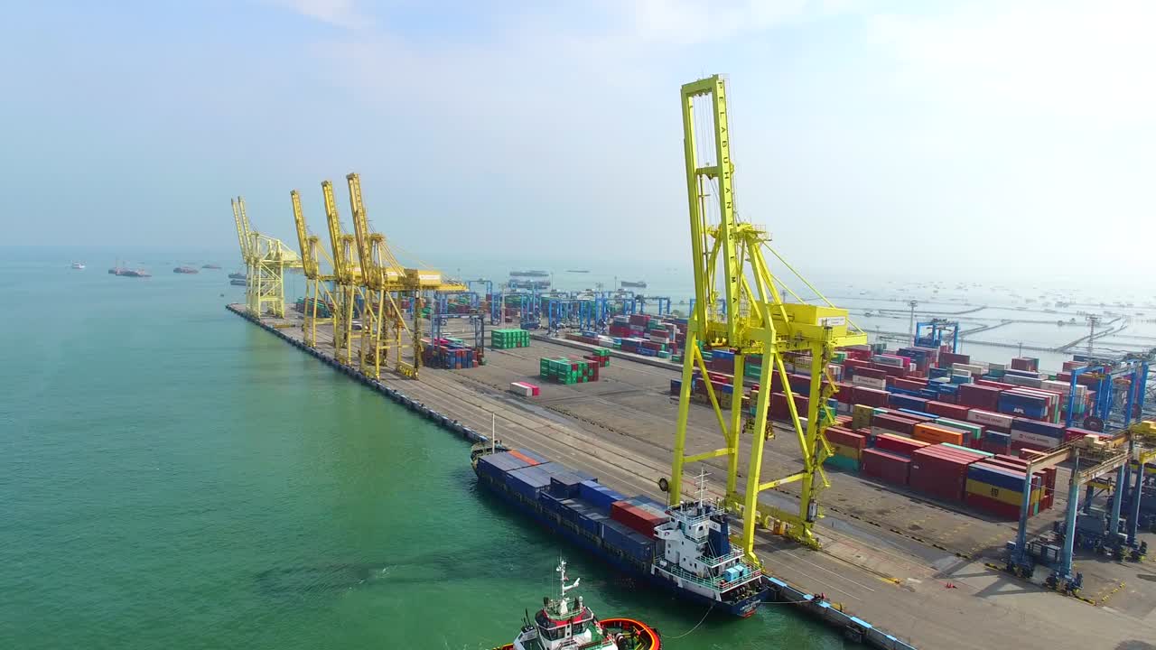 puerto de contenedores