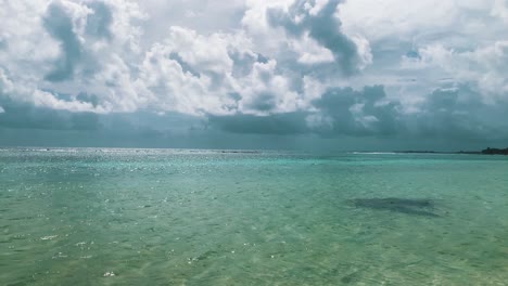 the amazing beach of mahahual in mexico