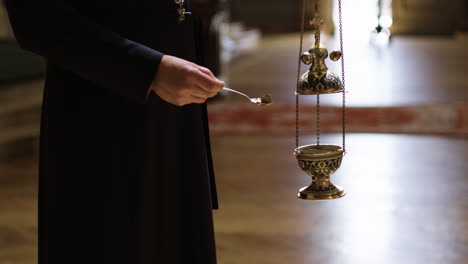 Priest-working-in-the-church