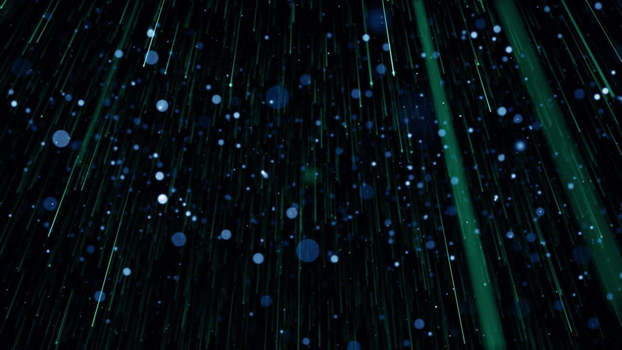 Particles dust abstract light bokeh motion titles cinematic background loop