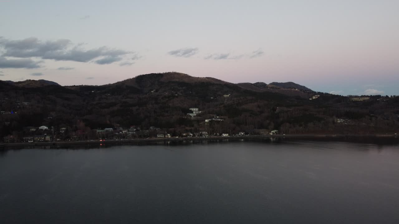 후지산에서 스카이라인 조감도. 후지산