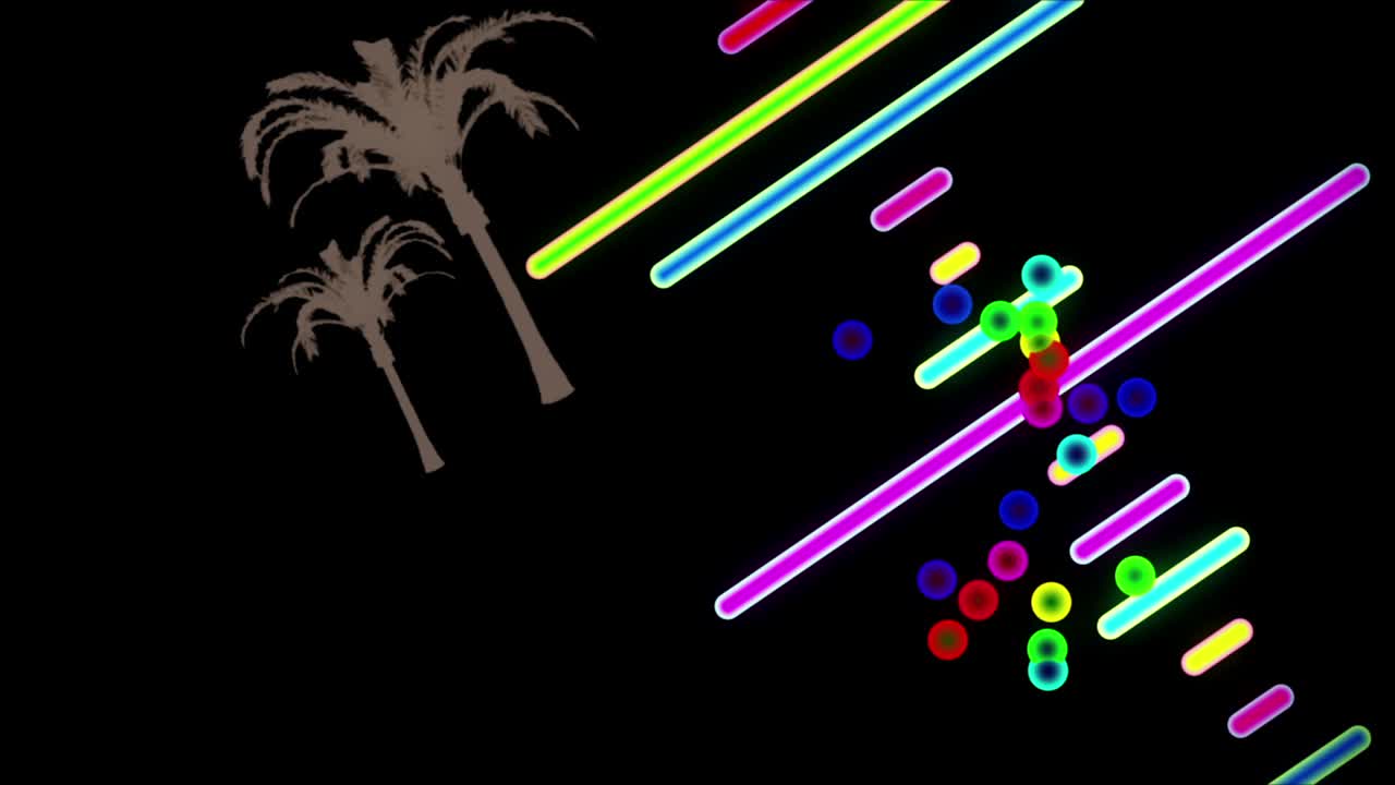 음악 스트럼 빈티지 vj 루프