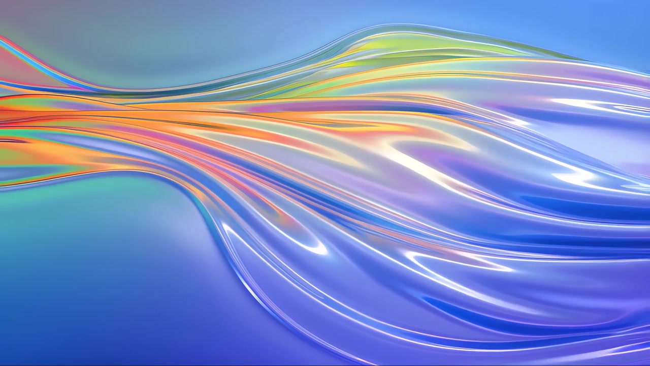 Abstract Fluid Motion Background 4K
