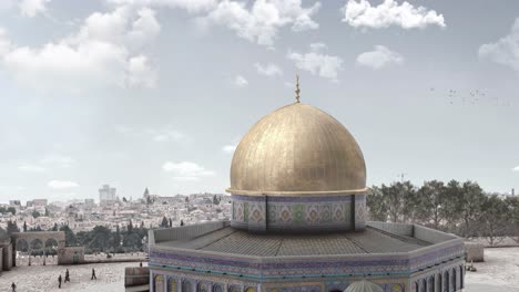 cúpula de la roca en jerusalem