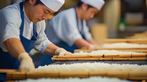 sushi rice preparation