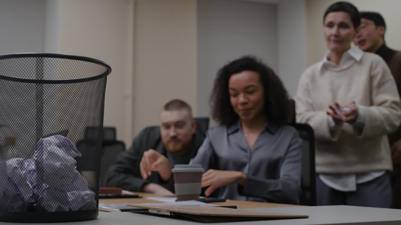 Team Building Activity in the Office