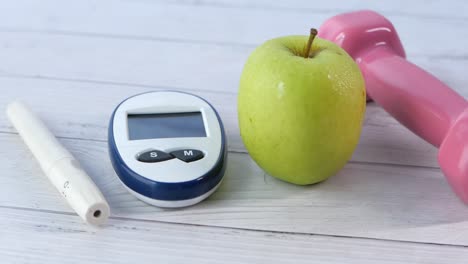 healthy lifestyle with diabetes management