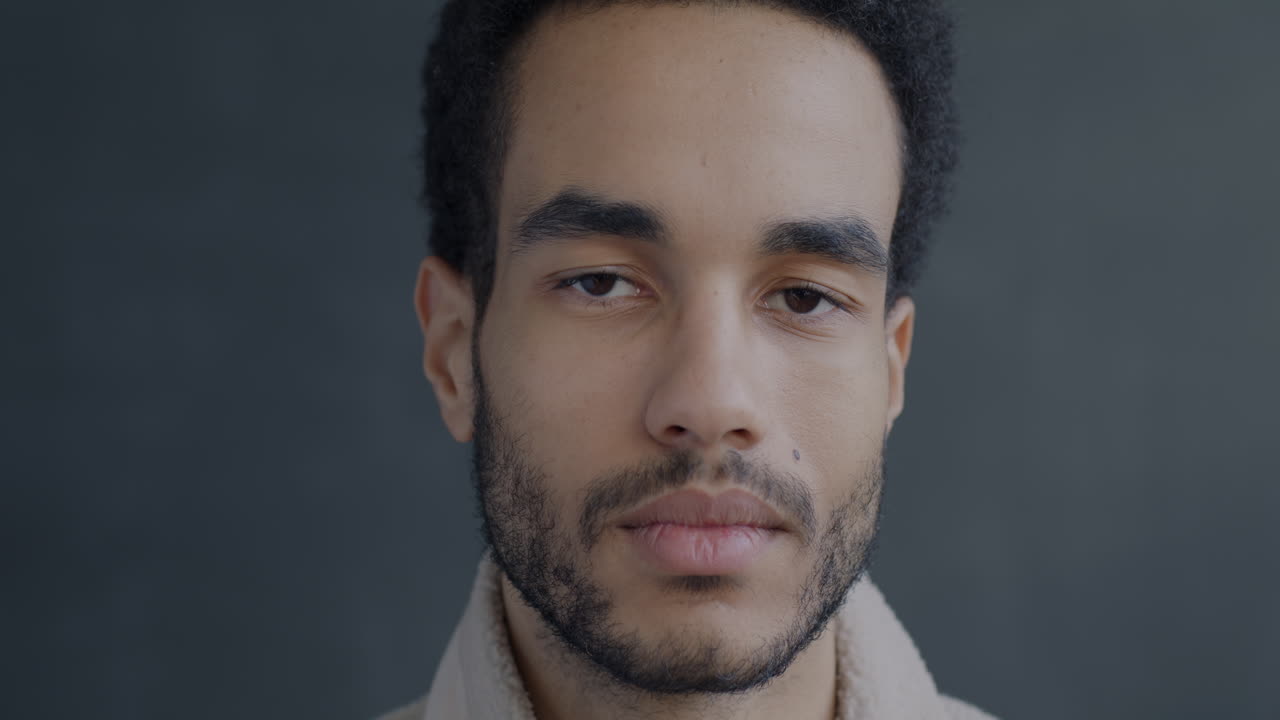 retrato en primer plano de un hombre