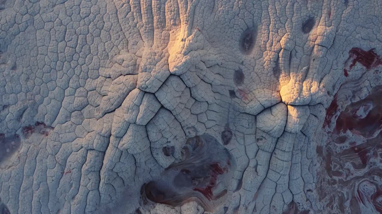 미국 의  ⁇  돌 절벽 의 거친 질감