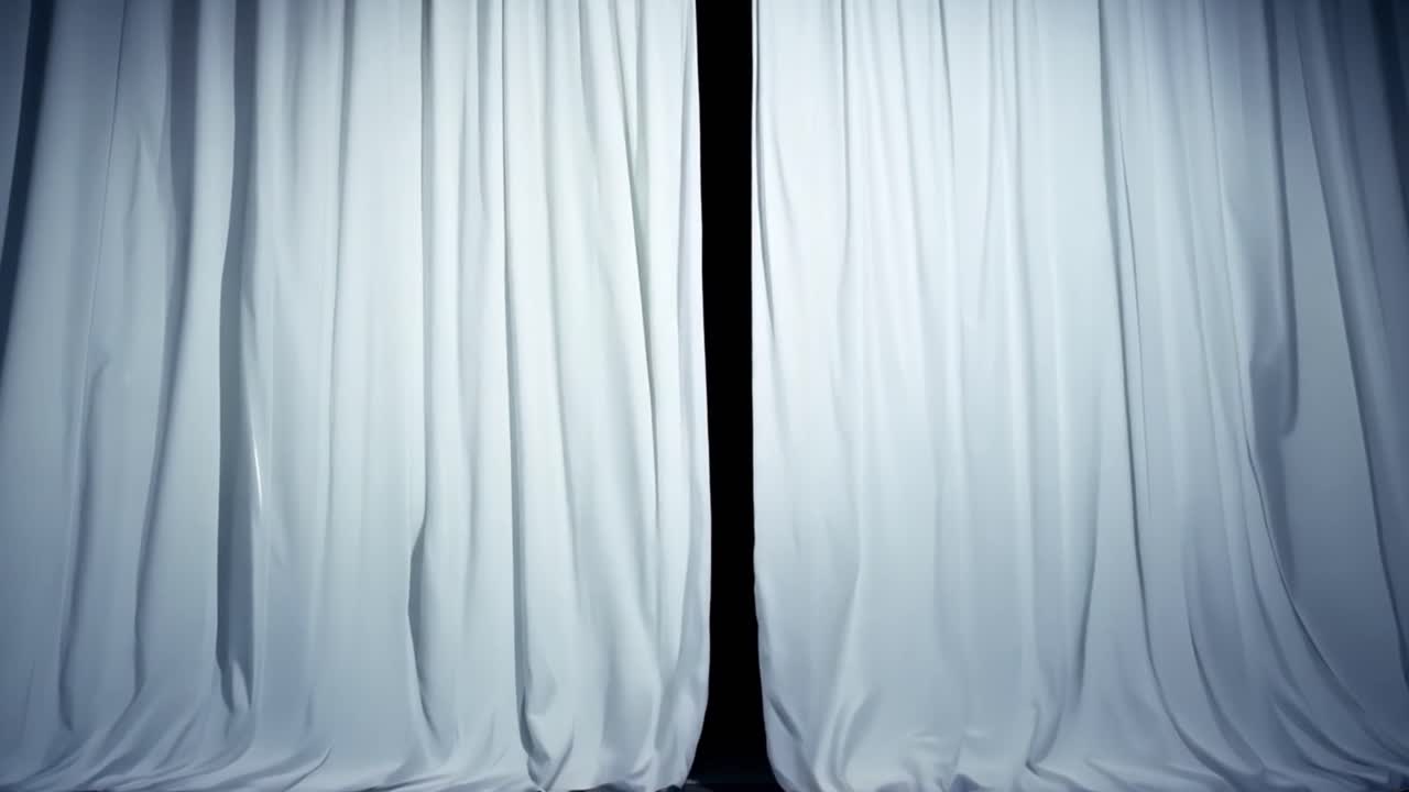Curtains on a Stage