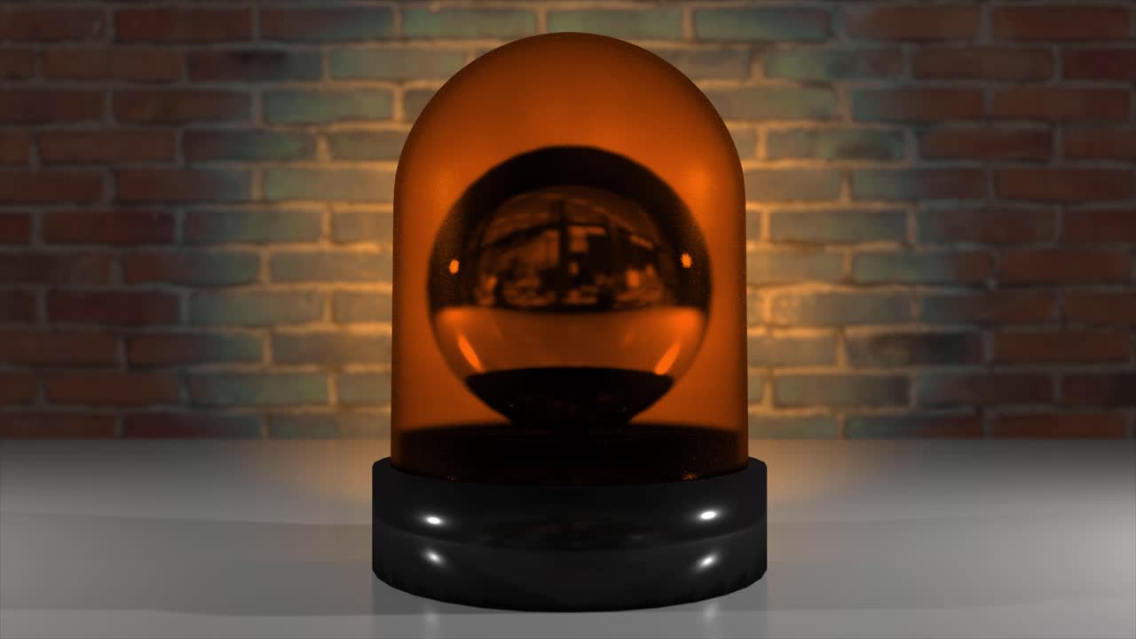 경찰 구급차 박이는 위험 신호등 경찰 차 크루저 4k