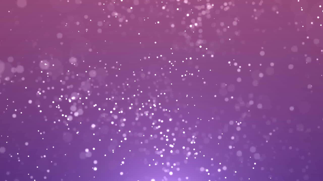 partículas blancas abstractas que caen en movimiento lento de fondo