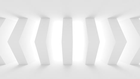 fondo blanco futurista con luz brillante