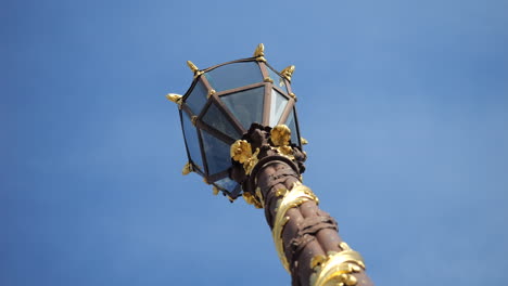 street lamp at place stanislas in nancy, france