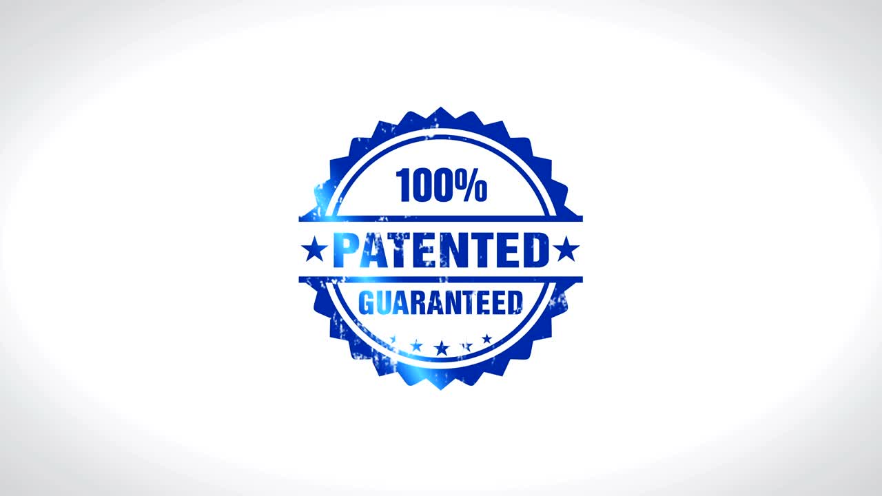 특허 서명 스핑 텍스트 목조 스프 애니메이션