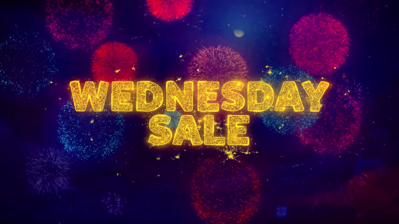 Wednesday Sale Fireworks Promotion