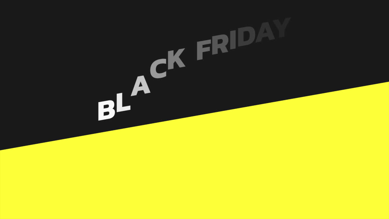 viernes negro con lineas amarillas y negras