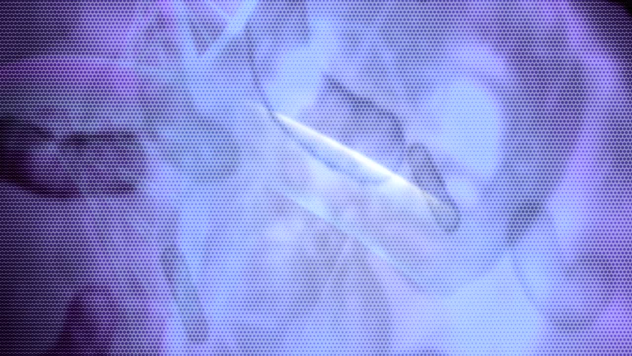 fondo de movimiento animado generado por computadora que muestra biología científica átomos moléculas partículas genes adn