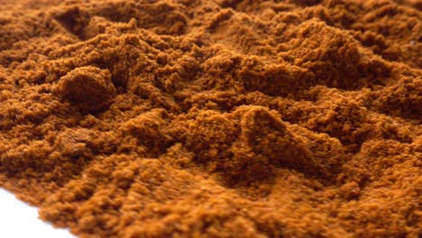 Portion-of-Paprika-Powder-Rotating