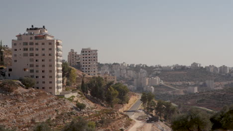 nueva construcción en ramallah, palestina