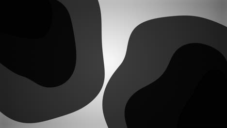 abstract black and white shapes