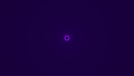 light rings in fast motion like strobo effects