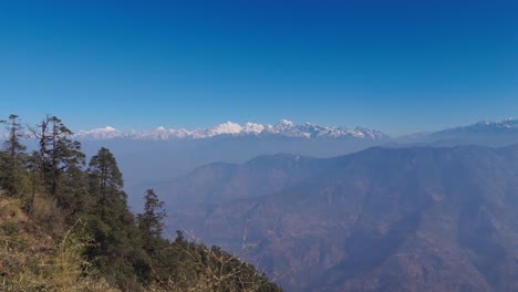 Cordillera-Del-Himalaya-En-Nepal-Desde-Dolakha-Kharidhunga