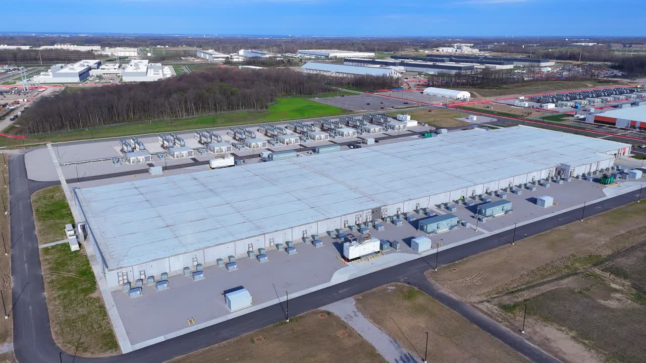 Data center iperscalabile Meta Prometheus a New Albany, Ohio, in fase di espansione