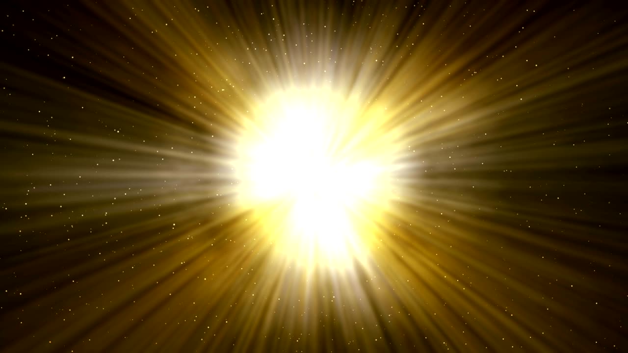 fondo abstracto con luz brillante en el centro. video de stock de bucle sin costuras