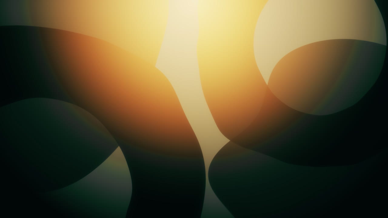 Abstract Dark Shapes with Light Gradient
