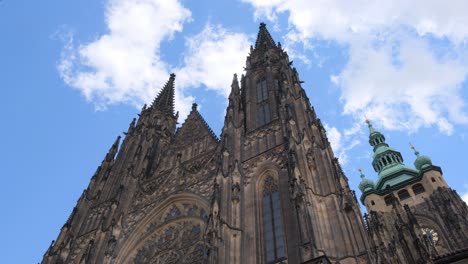 the gothic cathedral of st vitus in prague video q 4k 2025 08 05 01 59 43 utc.mov | architecture, bench, bohemia, building exterior