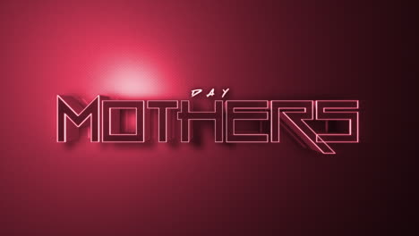 Monochrome-Mother-Day-on-dark-red-gradient