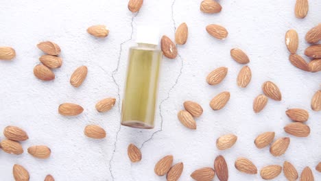 almond oil and almonds